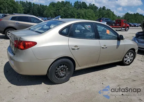 2008 Hyundai Elantra Gls из США, поврежденный, VIN KMHDU46D28U567558